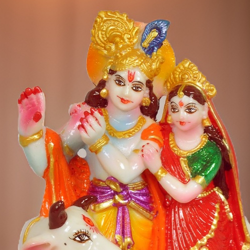 Simonart And Printing Radha Krishna Idol