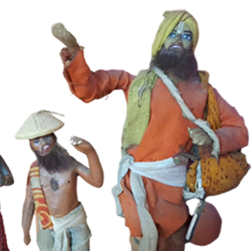 World famous the Clay Art of Ghurni (Set of 6)