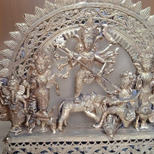 Hindu Devi Maa Durga idol