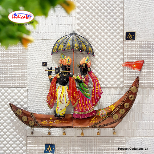 Beautiful Radha Krishna wall art home decor