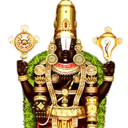 3D Miniature Statue of The South Indian Tirupati God