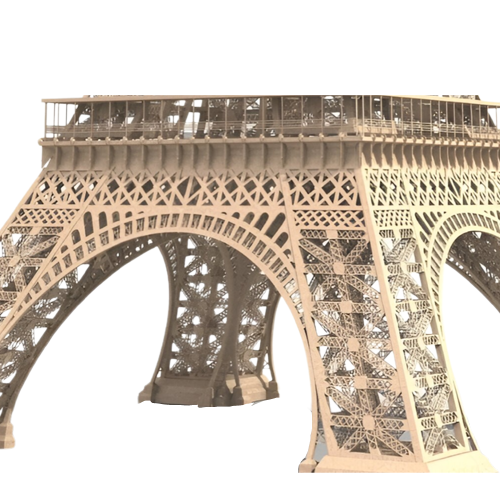 3D Miniature Statue of The Eiffel Tower 12 inches