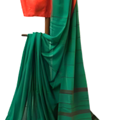 Premium quality khesh saree with blouse piece