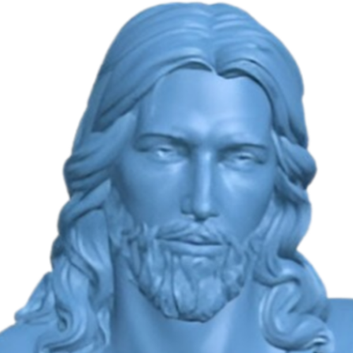 3D Miniature Statue of Jesus
