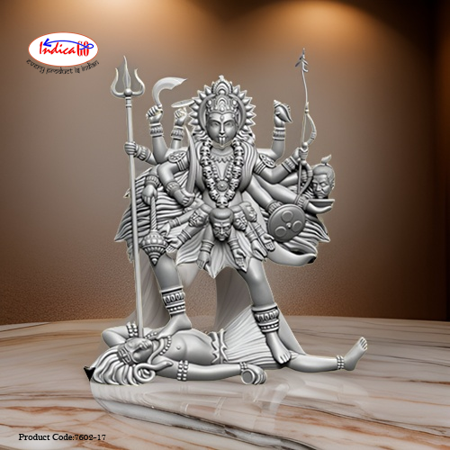 3D Miniature Statue of The Hindu Devi Kali Mata